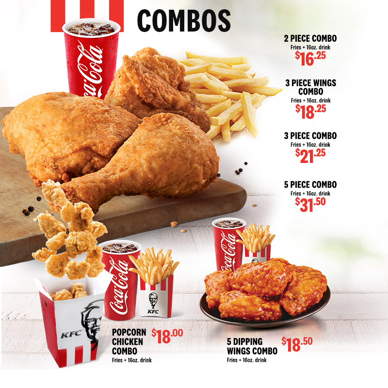 Kfc меню на дом